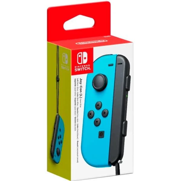 Mando Joy-Con izquierdo azul neón para Switch NINTENDO - 1 ud - Imagen del producto en Findit