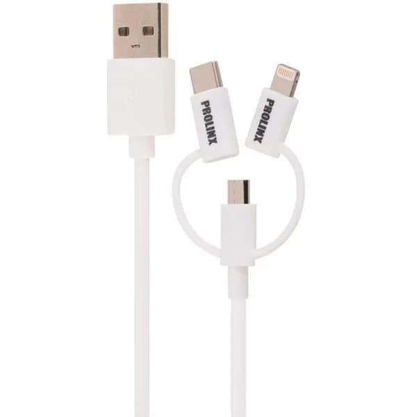 Cable Lightning USB 2.0 Micro B a USB 2.0 tipo C, LT-4C PROLINX - 1 ud - Imagen del producto en Findit
