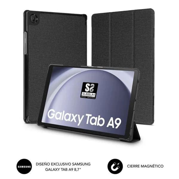 Funda negra para tablet Samsung Galaxy A9 SUBBLIM, tablet no incluida - 1 ud - Imagen del producto en Findit