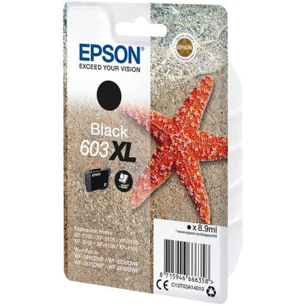 Cartucho de tinta original negro, 603 XL EPSON, 1 ud - 1 ud - Imagen del producto en Findit