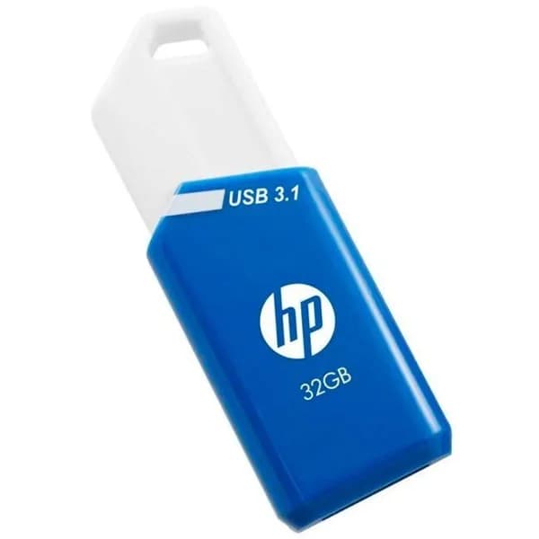 Pendrive X755W azul y blanco USB 3.1 de 32 GB HP - 1 ud - Imagen del producto en Findit