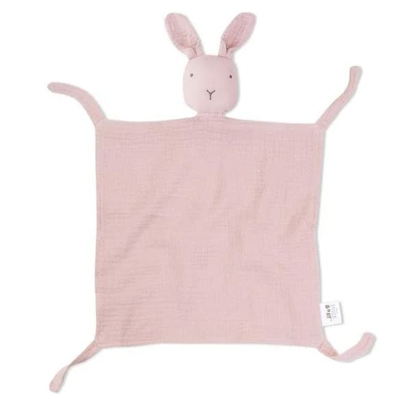 Dou dou oso rosa muselina de bambú antibacteriano, edad: de 4 a 36 meses INTERBABY - 1 ud - Imagen del producto en Findit