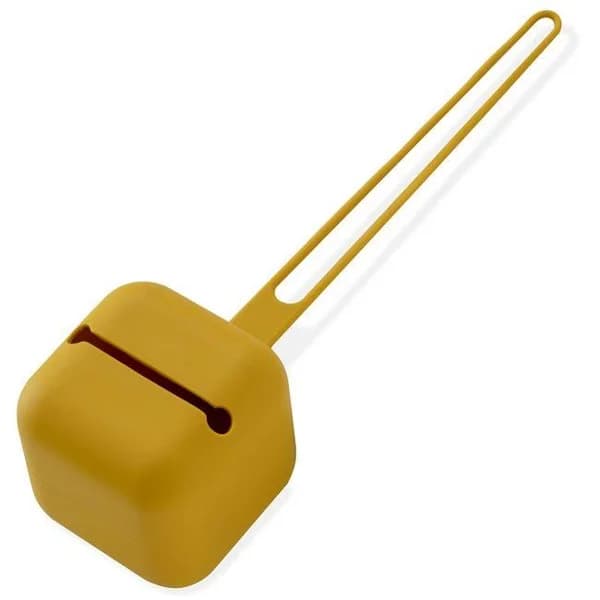 Portachupetes mostaza de silicona INTERBABY - 1 ud - Imagen del producto en Findit