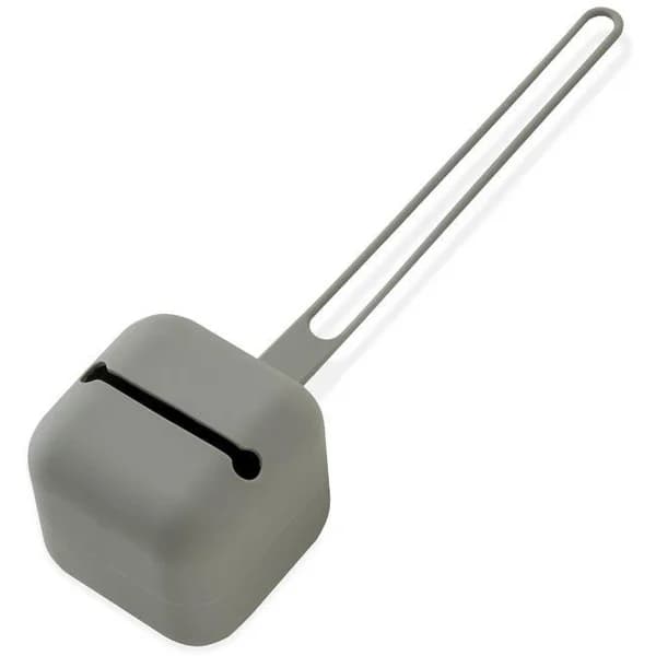 Portachupetes gris de silicona INTERBABY - 1 ud - Imagen del producto en Findit