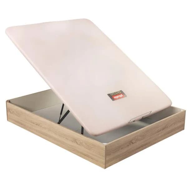 Canapé abatible madera al suelo 135x190 Natural PIKOLIN - 1 ud - Imagen del producto en Findit