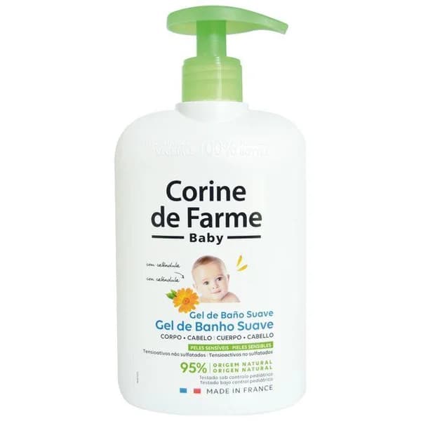 Gel de baño suave p sensible CORINE DE FARME, dosificador 500 ml - 1 ud - Imagen del producto en Findit