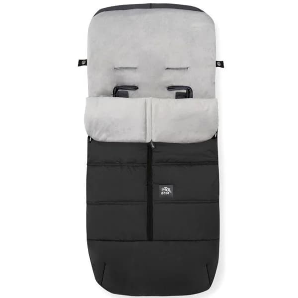 Saco universal polar liso negro para silla de paseo impermeable INTERBABY - 1 ud - Imagen del producto en Findit