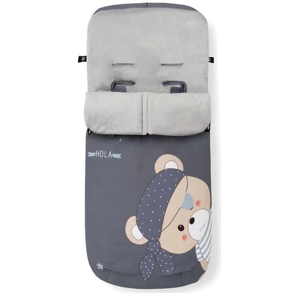 Saco universal estampado pirata azul para silla de paseo impermeable INTERBABY - 1 ud - Imagen del producto en Findit