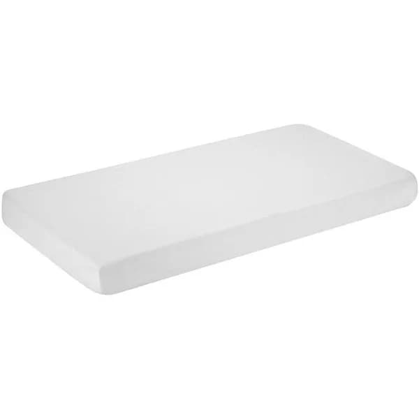 Sábana bajera cuna de popelín blanco, 100% algodón, 60x120cm INTERBABY, Pack 2 uds - 2 ud - Imagen del producto en Findit