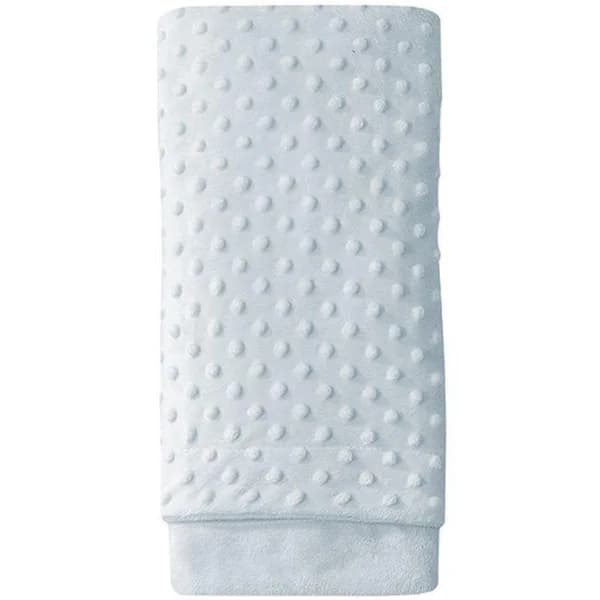Manta de bebé de color azul, tacto extrasuave INTERBABY, 80X110cm - 88 m - Imagen del producto en Findit