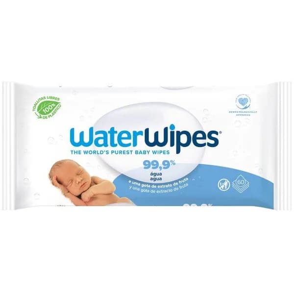 Toallitas WATERWIPES, paquete 60 uds - 60 ud - Imagen del producto en Findit