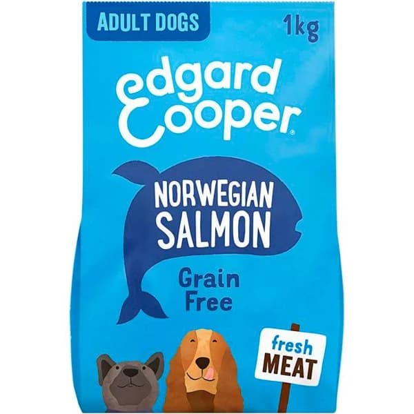 Alimento para perro salmón/remolacha EDGARD&COOPER, saco 1 kg - 1 ud - Imagen del producto en Findit