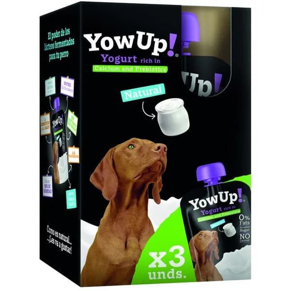 Yogur para perro YOWUP, pack 3x115 g - 0.34 kg - Imagen del producto en Findit