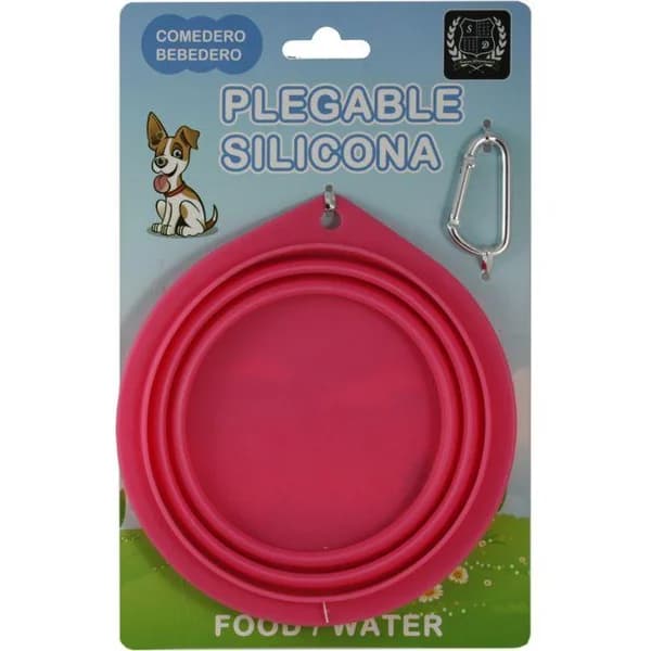 Comedero plegable de silicon 15 cm SANDIMAS, 1 ud - 1 ud - Imagen del producto en Findit