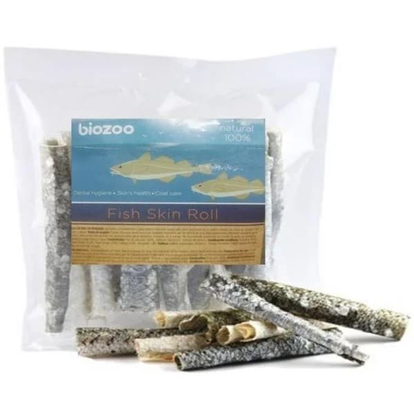 Rollo de piel de pescado BIOZOO, bolsa 500 g - 1 ud - Imagen del producto en Findit