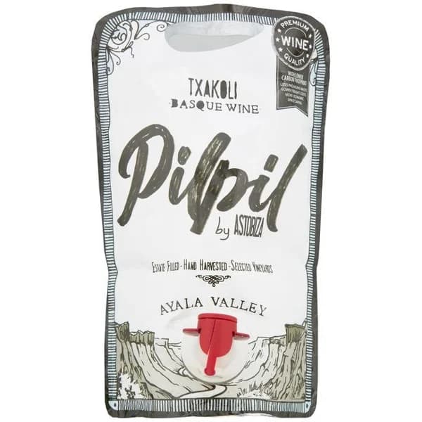 Txakoli D.O. Araba PILPIL, pouch 1,5 litros - 1.5 l - Imagen del producto en Findit