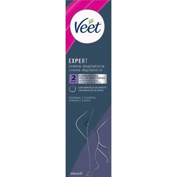 Crema depilatoria VEET EXPERT, tubo 200 ml - 0.2 l - Imagen del producto en Findit