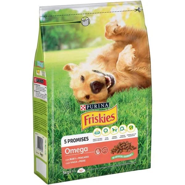 Alimento seco Omega Oils para perro FRISKIES, saco 3 kg - 1 ud - Imagen del producto en Findit