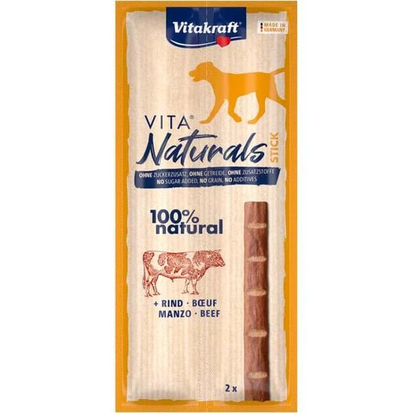 Stick de buey vita natural para perro VITAKRAFT, pack 2x11 g - 1 ud - Imagen del producto en Findit