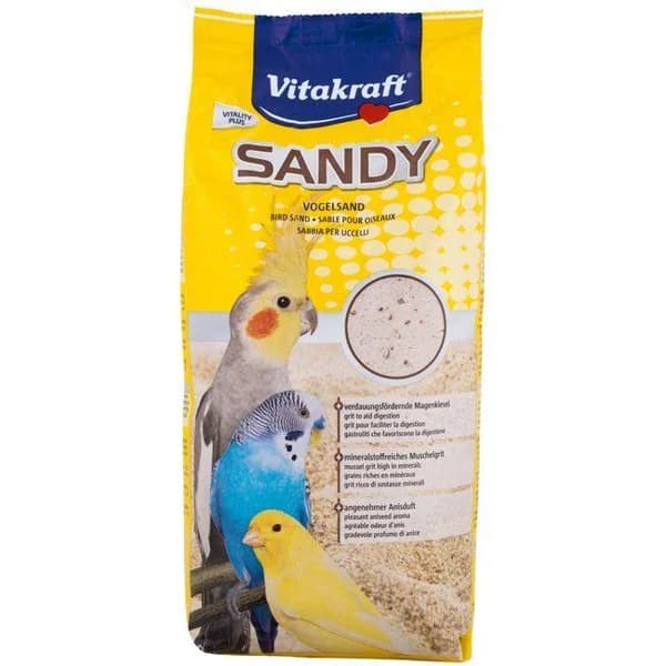 Arena Sandy pájaro VITAFRAFT, saco 2,5 kg - 2.5 kg - Imagen del producto en Findit