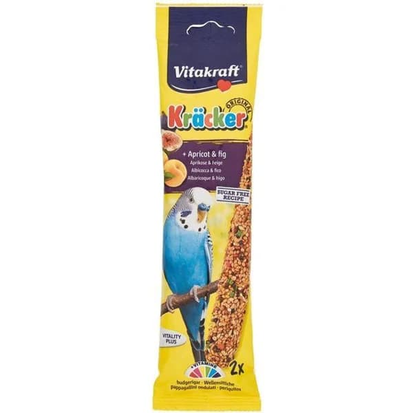 Barritas de albaricoque&higo periquitos VITAKRAFT, paquete 2 uds - 2 ud - Imagen del producto en Findit