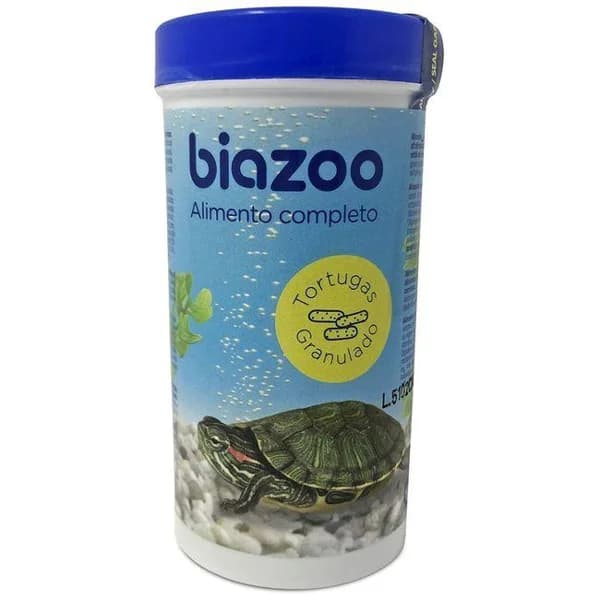 Tortuga menú granulado BIOZOO, bote 70 g - 0.07 kg - Imagen del producto en Findit
