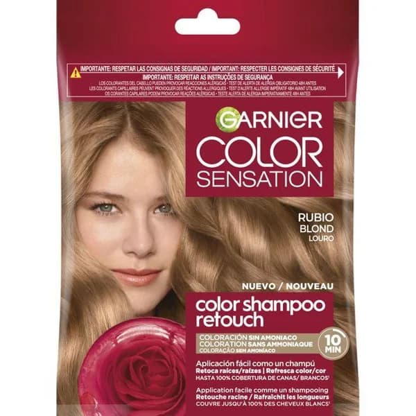 Champú retoca raices rubio 7.0 GARNIER COLOR SENSATION, 40 ml - 0.04 l - Imagen del producto en Findit