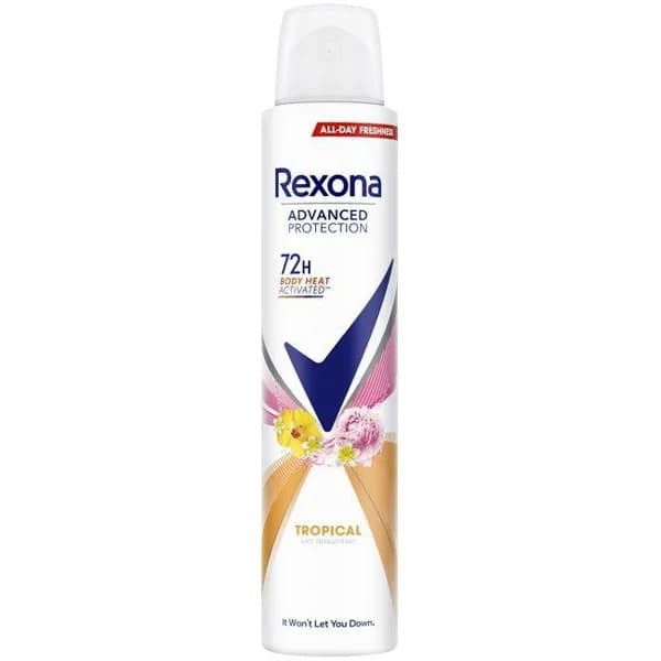 Desodorante tropical advance REXONA, spray 200 ml - 0.2 l - Imagen del producto en Findit