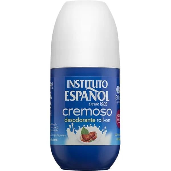 Desodorante cremoso INSTITUTO ESPAÑOL, roll on 75 ml - 1 ud - Imagen del producto en Findit