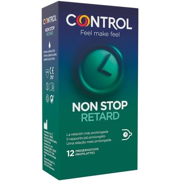 Preservativos Non Stop Retard CONTROL, caja 12 uds. - 1 ud - Imagen del producto en Findit