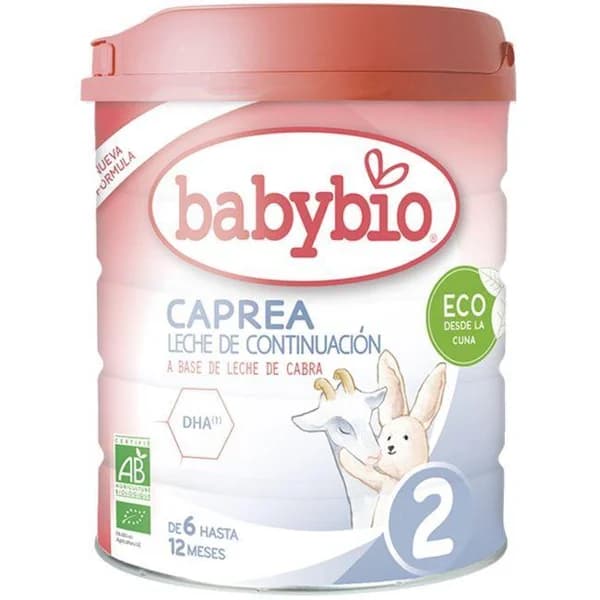 Leche de cabra para lactantes BABYBIO CAPREA 2, lata 800 g - 0.8 kg - Imagen del producto en Findit