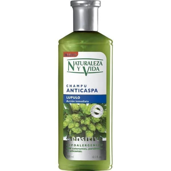 Champú anticaspa NATURALEZA Y VIDA, bote 300 ml - 1 ud - Imagen del producto en Findit