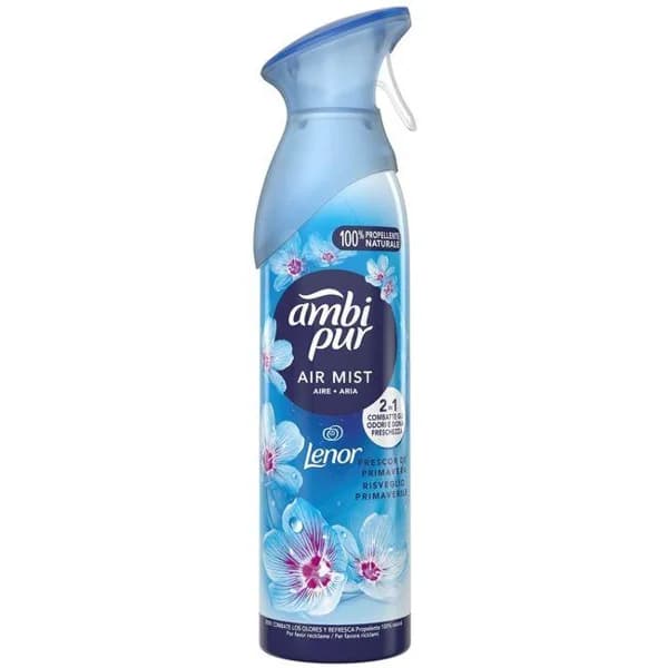 Ambientador frescor primavera AMBIPUR, spray 185 ml - 0.18 l - Imagen del producto en Findit