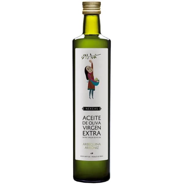 Aceite de oliva virgen extra Arroniz-Arbe. NEKEAS, botella 50 cl - 1 ud - Imagen del producto en Findit