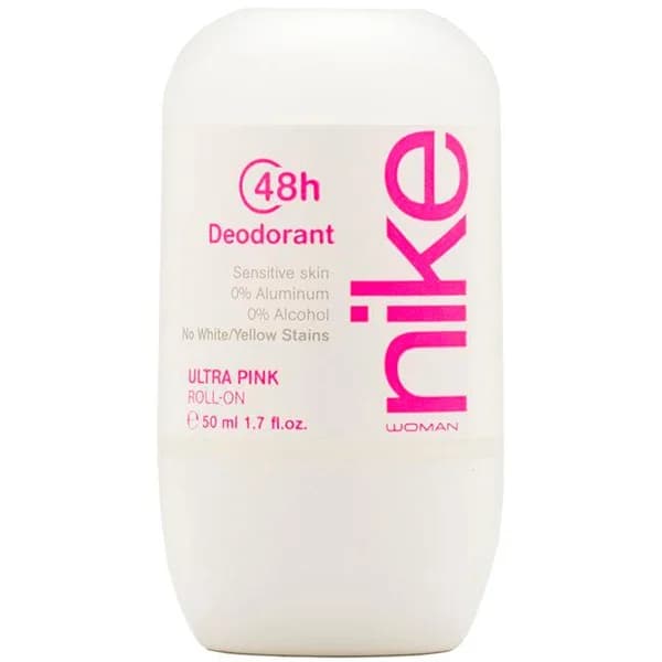 Desodorante ultra pink NIKE, roll on 50 ml - 1 ud - Imagen del producto en Findit