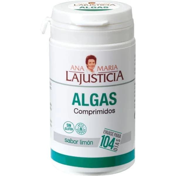 Algas sabor limón ANA MARIA LAJUSTICIA, bote 104 uds - 104 ud - Imagen del producto en Findit