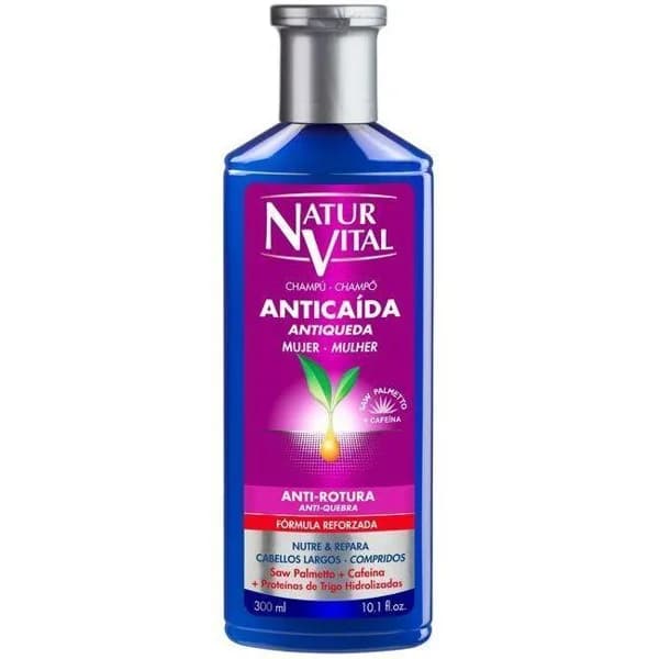 Champú anticaida-rotura mujer NATURALEZA Y VIDA, bote 300 ml - 1 ud - Imagen del producto en Findit