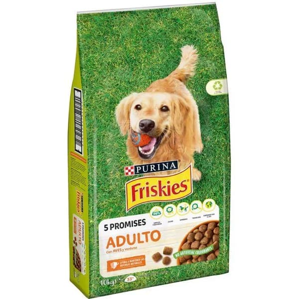 Alimento de ave y verdura para perro adulto FRISKIES, saco 10 g - 0.01 kg - Imagen del producto en Findit
