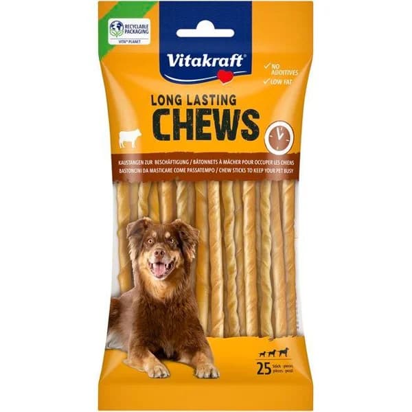 Palitos masticables para perro VITAKRAFT, 25 uds, paquete 130 g - 1 ud - Imagen del producto en Findit
