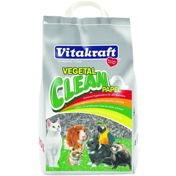 Vegetal Clean Papel VITAKRAFT, saco 10 litros - 10 l - Imagen del producto en Findit