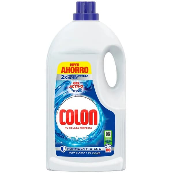 Detergente Liquido COLON, botella 100 dosis - 100 ud - Imagen del producto en Findit