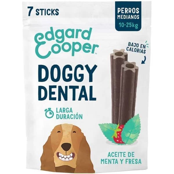 Snacks dental para perro mediano EDGARD&COOPER, paquete 175 g - 1 ud - Imagen del producto en Findit