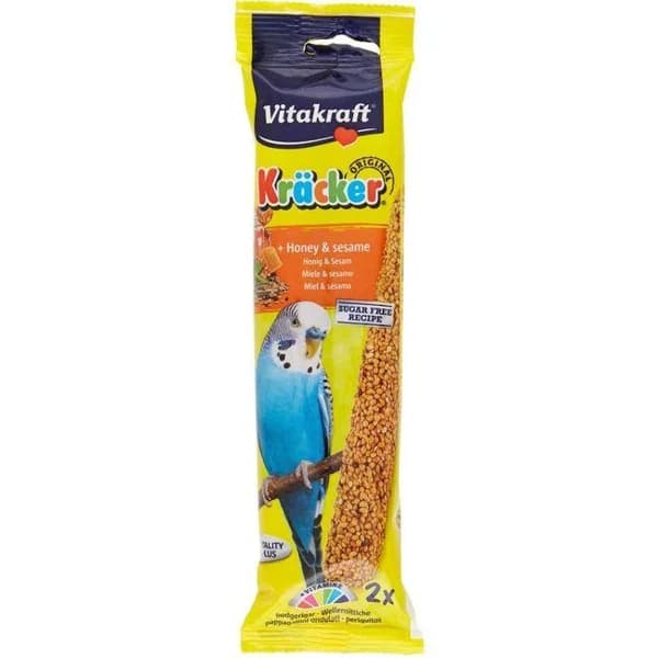 Barritas de miel&sésamo para periquitos VITAKRAFT, paquete 2 uds - 2 ud - Imagen del producto en Findit