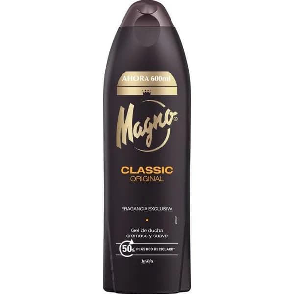 Gel de ducha classic MAGNO, bote 600 ml - 0.6 l - Imagen del producto en Findit