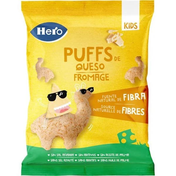 Snack puffs de queso HERO, bolsa 12 g - 0.01 kg - Imagen del producto en Findit