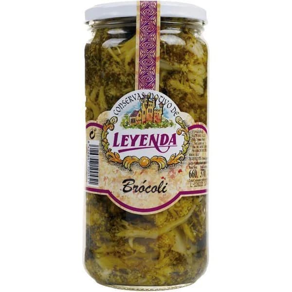 Brocoli LEYENDA, frasco 370 g - 0.37 kg - Imagen del producto en Findit