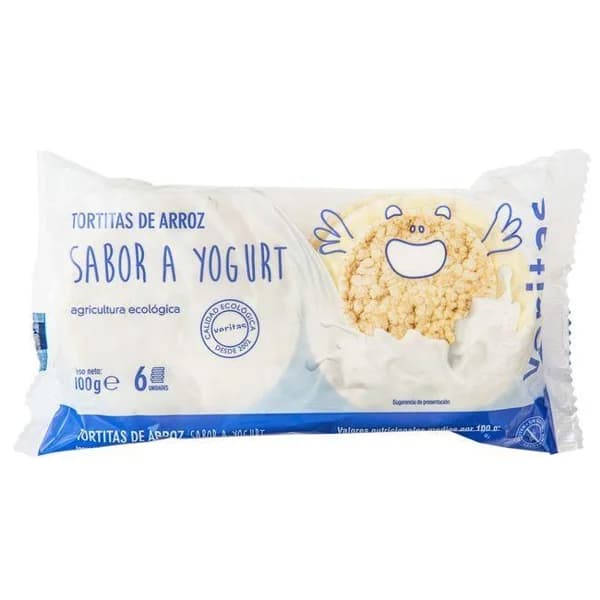 Tortitas de yogur VERITAS, paquete 100 g - 0.1 kg - Imagen del producto en Findit