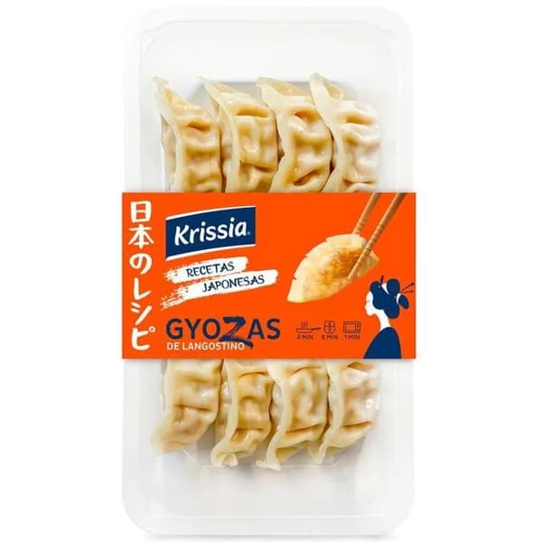 Gyozas de langostino, bandeja 175 g - 0.18 kg - Imagen del producto en Findit