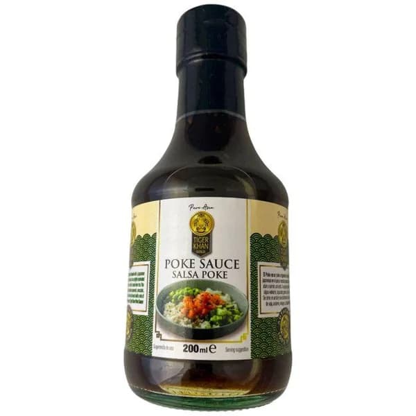 Salsa poke TIGER KHAN, frasco 200 ml - 0.2 l - Imagen del producto en Findit