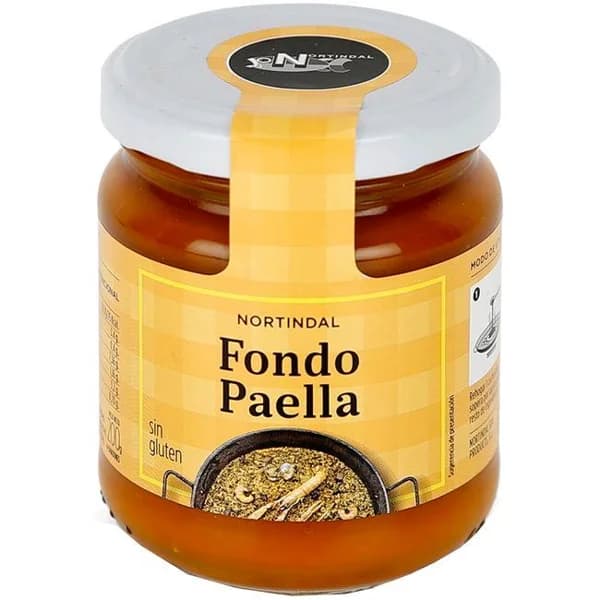 Fondo de paella NORTINDAL, tarro 200 g - 0.2 kg - Imagen del producto en Findit